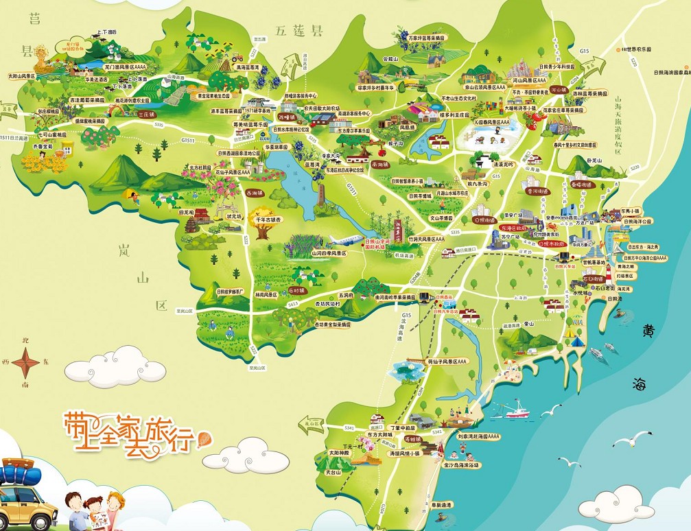 宁夏景区使用手绘地图给景区能带来什么好处？